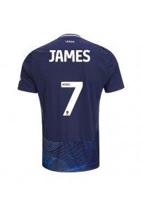 Leeds United Daniel James #7 Voetbaltruitje 3e tenue 2024-25 Korte Mouw